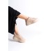 BIANA Bağcıklı Ortopedik Taban Kadın Sneaker Ayakkabı TT Ten