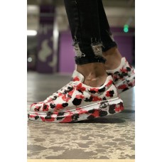 CH254 - CBT Pittura Erkek Ayakkabı 409 KIRMIZI / SIYAH CH254 - CBT Pittura Erkek Ayakkabı 409 KIRMIZI / SIYAH