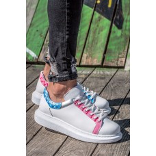 CH254 - CBT Pittura Erkek Ayakkabı 420 MAVI-PEMBE ISLEME CH254 - CBT Pittura Erkek Ayakkabı 420 MAVI-PEMBE ISLEME