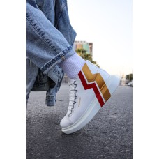 CH263 - CBT Lyse Erkek Ayakkabı 456 SARI / KIRMIZI SIMSEK