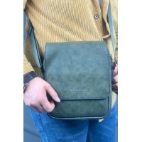 CNT009 - Cilt Deri Erkek Yan Omuz Çantası HAKI CNT009 - Cilt Deri Erkek Yan Omuz Çantası HAKI