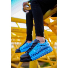 CH254 - CST Pittura Erkek Ayakkabı 478 MAVI / SIYAH PÜSKÜRTME CH254 - CST Pittura Erkek Ayakkabı 478 MAVI / SIYAH PÜSKÜRTME