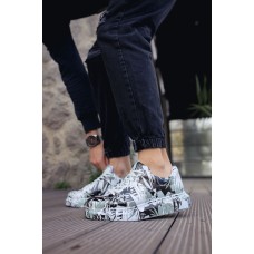 CH255 - CBT Colorfull Erkek Ayakkabı SIYAH RENKLI