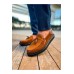 CH002 RST Loafer Verniciata Erkek Ayakkabı TABA