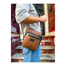 CH102 - Stealht Kare Erkek Çanta SIYAH/TABA CH102 - Stealht Kare Erkek Çanta SIYAH/TABA