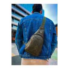 CNT008 - Cilt Deri Erkek Omuz Çantası HAKI CNT008 - Cilt Deri Erkek Omuz Çantası HAKI