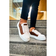 CH169 - CBT Thorn Erkek Ayakkabı BEYAZ/TABA