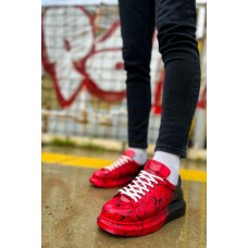 CH254 - CBT Pittura Erkek Ayakkabı 547 KIRMIZI SIYAH SPLUSH CH254 - CBT Pittura Erkek Ayakkabı 547 KIRMIZI SIYAH SPLUSH