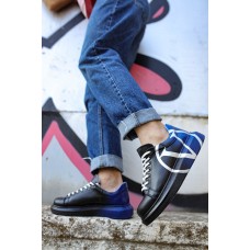 CH254 - CBT Pittura Erkek Ayakkabı 407 V SIYAH / MAVI CH254 - CBT Pittura Erkek Ayakkabı 407 V SIYAH / MAVI