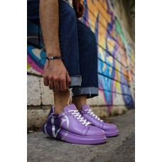 CH254 - CBT Pittura Erkek Ayakkabı 490 MOR/ KOYU MOR V