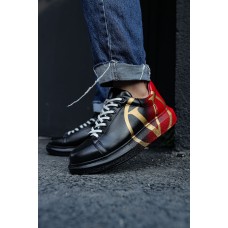 CH254 - CBT Pittura Erkek Ayakkabı 411 V SIYAH / KIRMIZI CH254 - CBT Pittura Erkek Ayakkabı 411 V SIYAH / KIRMIZI