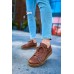 CH191 CKT Side Buckle Erkek Ayakkabı TABA