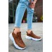 CH089 CBT Low Top Lace Up Erkek Ayakkabı TABA