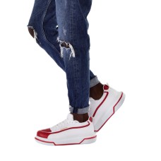 CH241 - CBT Signature Line Up Erkek Ayakkabı KIRMIZI / BEYAZ