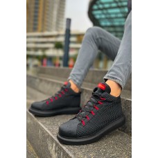 CH111 - GST Milano Erkek Bot SIYAH/KIRMIZI CH111 - GST Milano Erkek Bot SIYAH/KIRMIZI