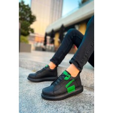 CH131 - GST Frogner Erkek Bot SIYAH / YESIL