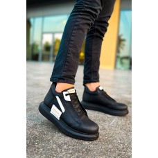 CH131 - GST Frogner Erkek Bot SIYAH/BEYAZ