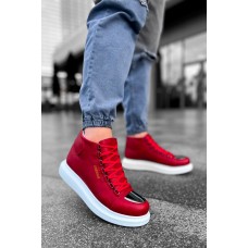 CH267 - CBT Roma Mirror Erkek Bot KIRMIZI