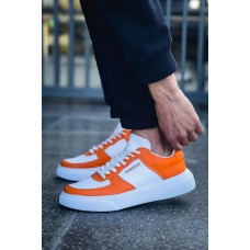 CH087 - FBT Kenton Erkek Ayakkabı Beyaz/Turuncu CH087 - FBT Kenton Erkek Ayakkabı Beyaz/Turuncu