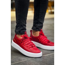 CH159 - CBT Saturn Erkek Ayakkabı KIRMIZI