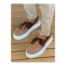 CH2602 - Triko Erkek Ayakkabı TABA