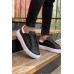 CH092 GBT Zip Style Erkek Ayakkabı SIYAH/BEYAZ