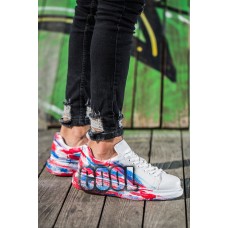CH254 CBT Pittura Erkek Ayakkabı 425 BORDO MAVI COOL
