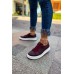 CH043 CBT Cowien Kadın Ayakkabi BORDO