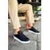 CH979 Santoni GBT Spor Erkek Ayakkabı SIYAH/BEYAZ