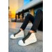 CH167 GBT Blazer Erkek Bot BEYAZ / HAKI