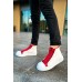 CH167 GBT Blazer Erkek Bot BEYAZ / KIRMIZI