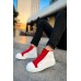 CH167 GBT Blazer Erkek Bot BEYAZ / KIRMIZI