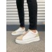 JY007 Alba Bağcıksız Süet Cilt Erkek Günlük Sneaker Ayakkabı SCBT Bej/Beyaz