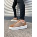JY007 Alba Bağcıksız Süet Erkek Günlük Sneaker Ayakkabı SBT Taba/Vizon