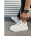JY010 Cloud Bağcıklı Cilt Erkek Günlük Sneaker Ayakkabı CBT - Beyaz