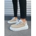 JY010 Cloud Bağcıklı Süet Erkek Günlük Sneaker Ayakkabı SBT - Krem/Beyaz