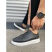 JY0535 Prime Bağcıklı Cilt Erkek Günlük Sneaker Ayakkabı CBT - Siyah