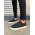 JY122 Mode Bağcıklı Süet Erkek Günlük Sneaker Ayakkabı SBT - Siyah