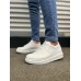 JY151 Boost Bağcıklı Cilt Erkek Günlük Sneaker Ayakkabı CBT - Beyaz