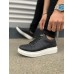 JY151 Boost Bağcıklı Cilt Erkek Günlük Sneaker Ayakkabı CBT - Siyah