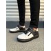 JY155 Warrior Bağcıklı ve Fermuarlı Cilt Erkek Günlük Sneaker Ayakkabı CST - Siyah/Beyaz