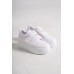 VALENCIA Bağcıksız Cırt Cırtlı Ortopedik Taban Kadın Sneaker Spor Ayakkabı CBT - Beyaz